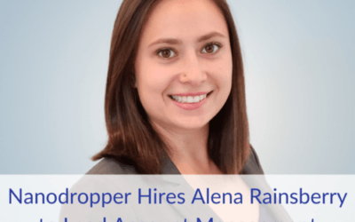 Nanodropper Hires Alena Rainsberry to Lead Account Management