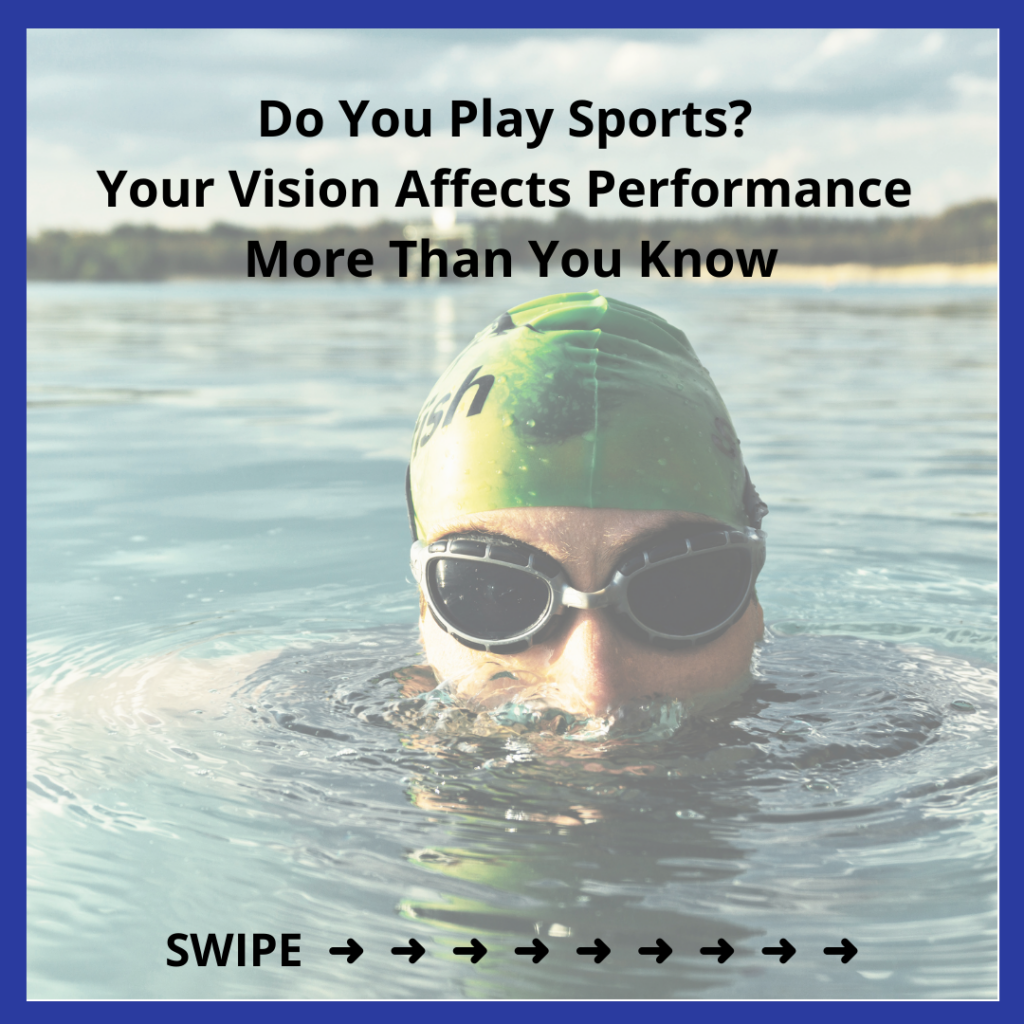 swimmer wearing goggles