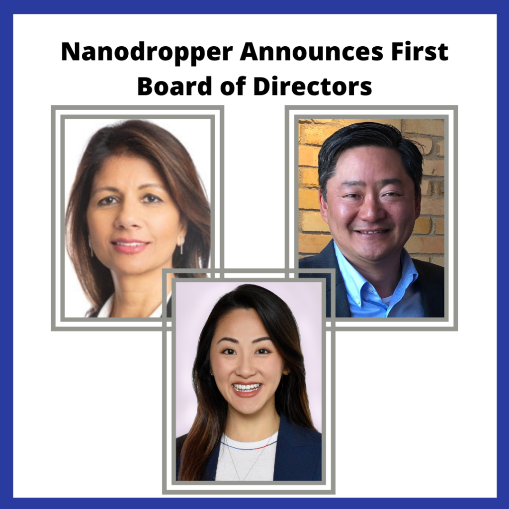 nanodropper board of directors