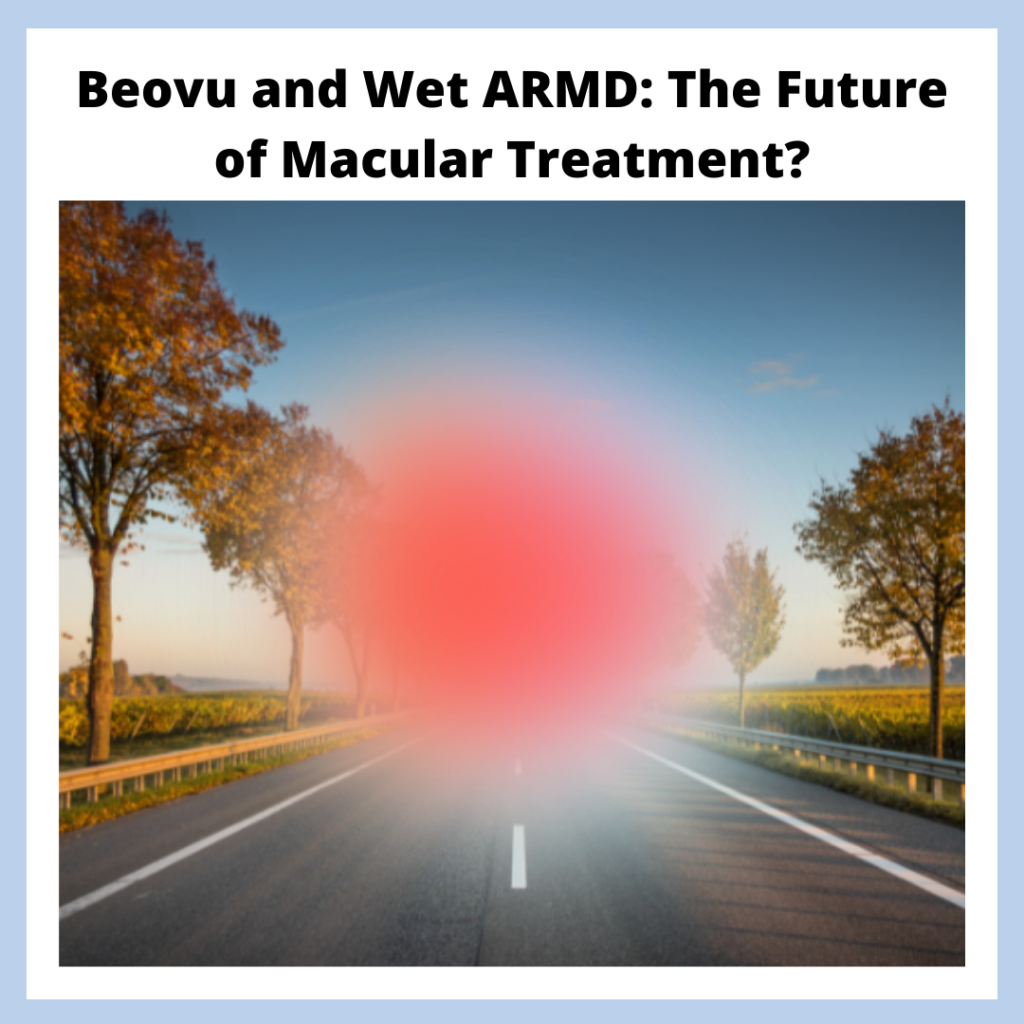 the view someone might have if they suffer from age related macular degeneration