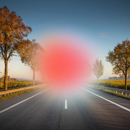 the view someone would have with age related macular degeneration