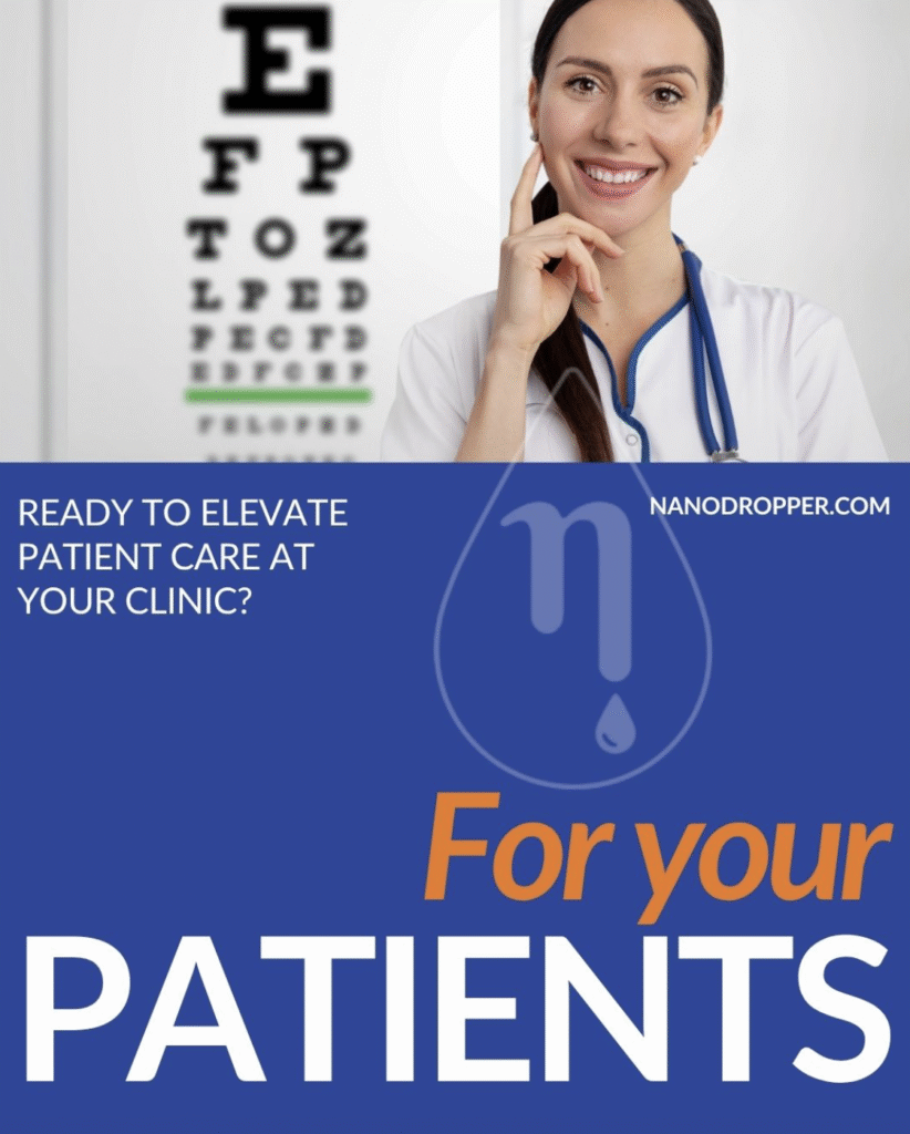 Elevate Patient Care: Become a Nanodropper Partner Clinic