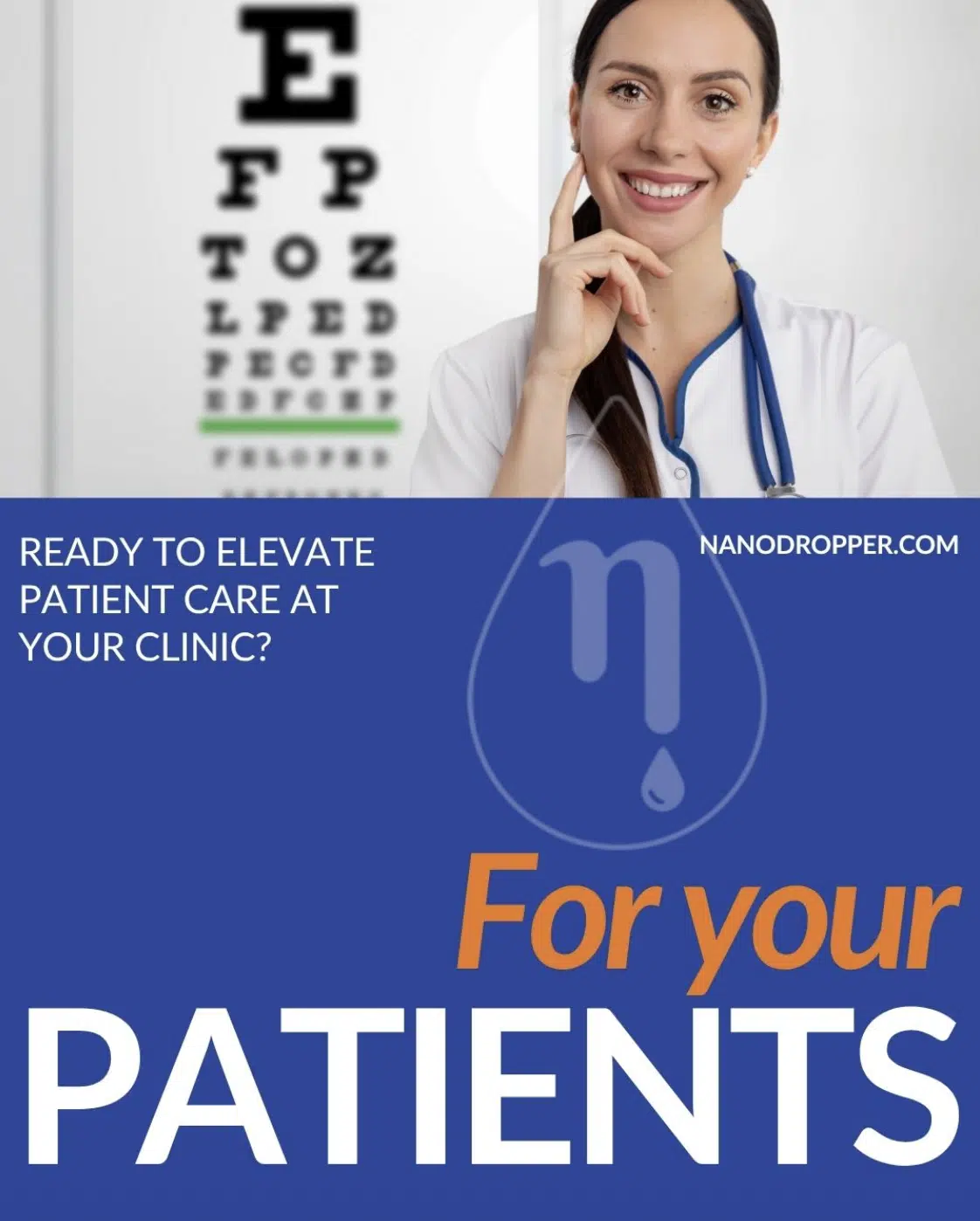 Elevate Patient Care: Become a Nanodropper Partner Clinic